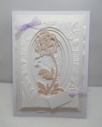 Rose in ovals topper