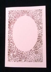 Lacy Butterfly Panel Card
