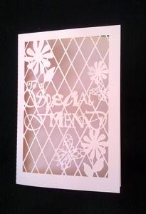 To a Special Friend panel card
