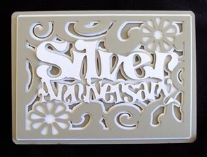 Silver Anniversary Topper 1