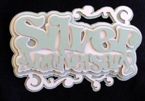 Silver Anniversary Topper 2