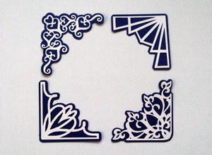 Set of 4 Fancy Corners