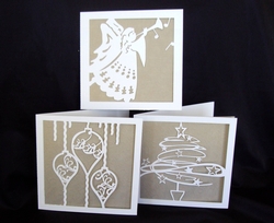 Christmas card trio set 1