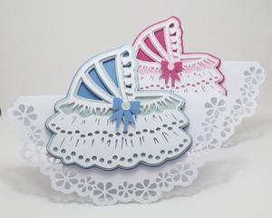 Baby Crib Rocker Card