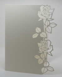 Roses Over The Edge Card