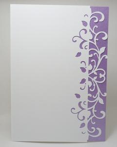 Lacy over the edge card
