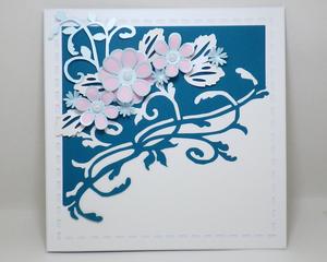Square Floral Topper