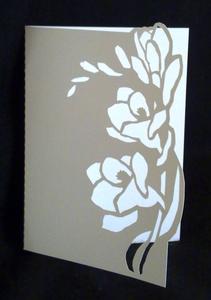 Freesia Over The Edge Card