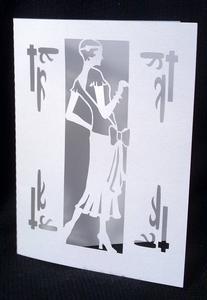 Elegant Lady card