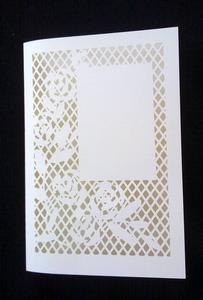 Flowers On Trellis card