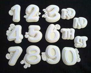 Decoupaged Numbers