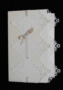 Three Layer Lacy Edge Card 2 Cameo Ready File