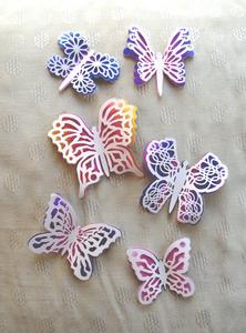 6 Butterflies