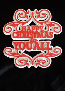Happy Christmas To You All Topper 