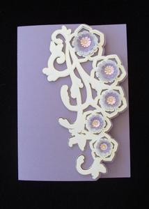 Fancy Floral Edge Card