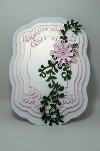 Fancy Frames Floral Card