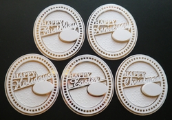 Sentiment toppers, set 1