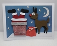 Santas stuck in the chimney!
