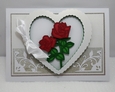 Hearts and flowers topper 3