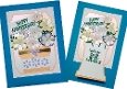 Drop down pop up topper, anniversary