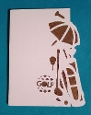 Golf over the edge card