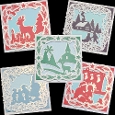 Christmas topper set 3