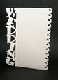 On The Fold Wedding Card Template