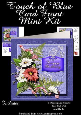 Touch of Blue Birthday Mini Kit