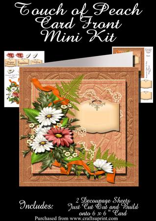 Touch of Peach, Birthday/all Purpose Mini Kit