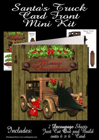 Christmas Truck Mini Kit