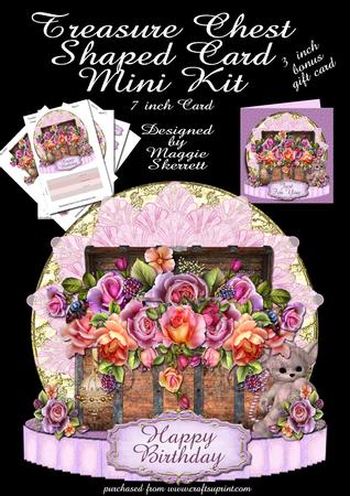 Treasure Chest of Roses and Bonus Gift Card