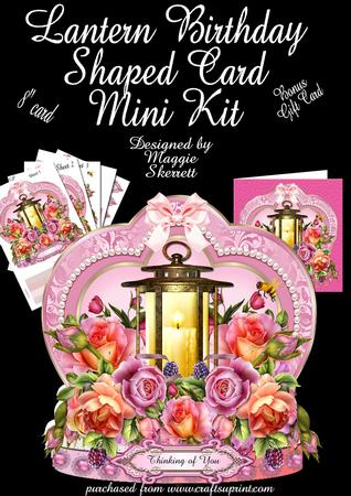 Light Up Your Life Lantern Birthday Card