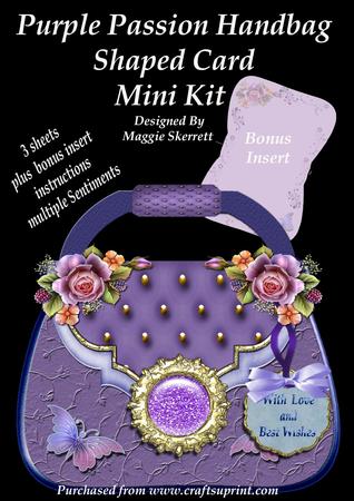 Purple Passion Handbag Mini Kit with Bonus Insert