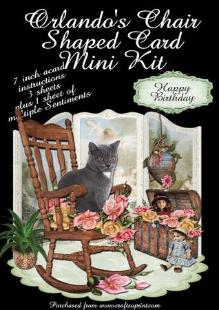 Orlando's Chair Shaped Card Mini Kit
