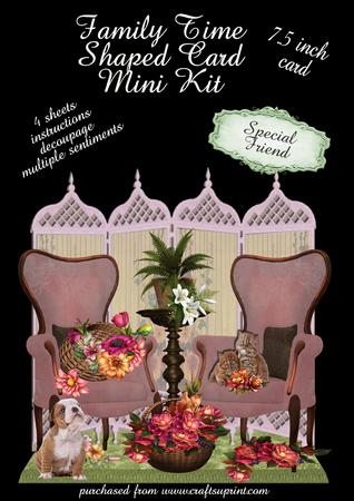 Family Time Shaped Card Mini Kit