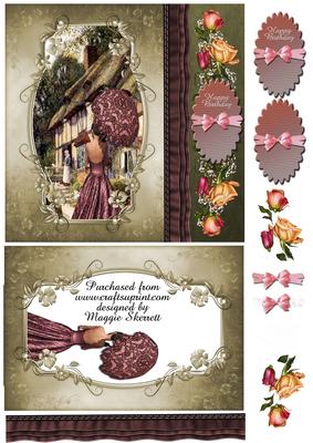 Somewhere in Time 1 Quick Card Topper