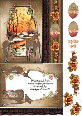 Somewhere in Time 3 Quick Card Topper