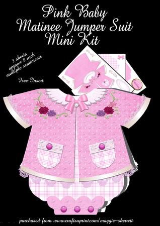 Pink Baby Matinee Jumper Suit