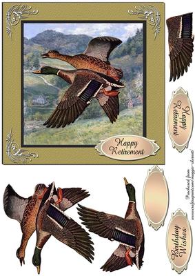 2 Wild Ducks - Card Front