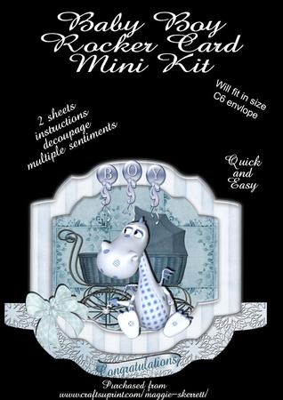 Baby Boy Rocker Mini Kit
