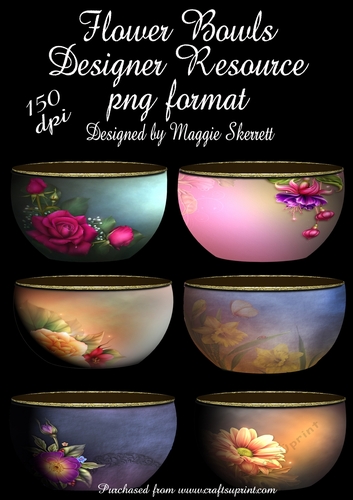 Flower Bowls Designer Resources 