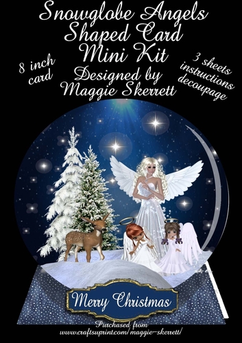 Snow Globe and Angel Family  Mini Kit 