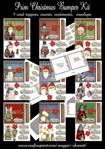Prim Style Christmas Bumper Kit
