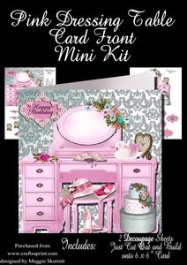 Pretty in Pink Dressing Table Mini Kit