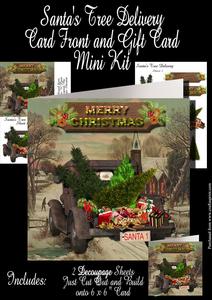 Santa's Tree Delivery Mini Kit