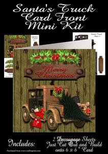 Christmas Truck Mini Kit