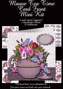Mauve Tea Time