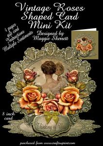 Vintage Roses Mini Kit Plus Gift Card