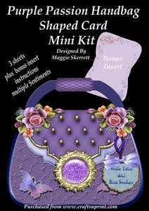 Purple Passion Handbag Mini Kit with Bonus Insert