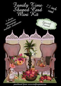 Family Time Shaped Card Mini Kit